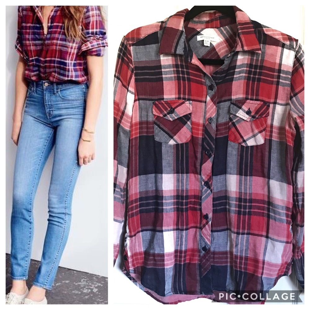BEACHLUNCHLOUNGE flannel print shirt